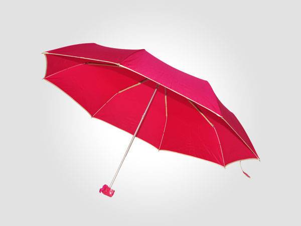 Partial-shaped folded umbrella ultralight