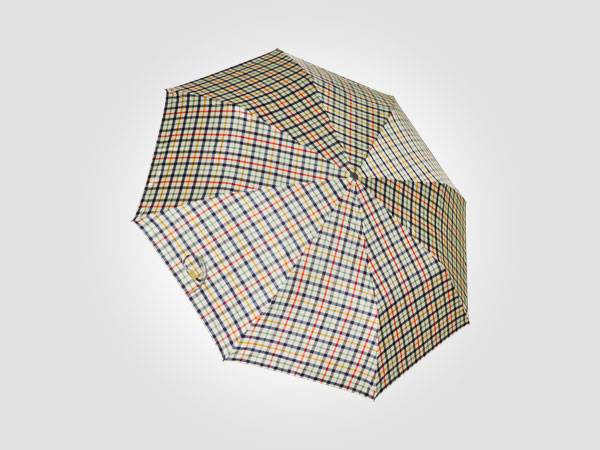 Fold umbrella from open to close Dyed
