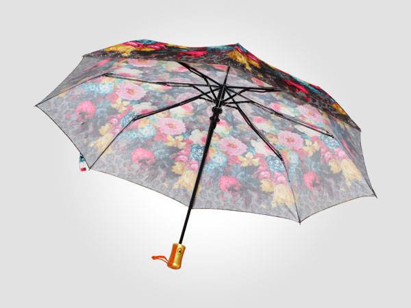 Folded umbrella automatic touch from transfer 2