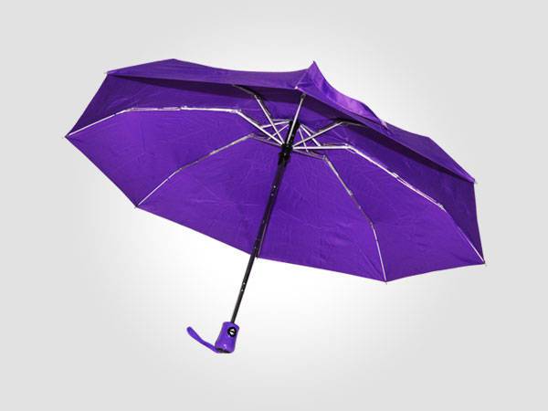 Four fold umbrella from open to close 8K