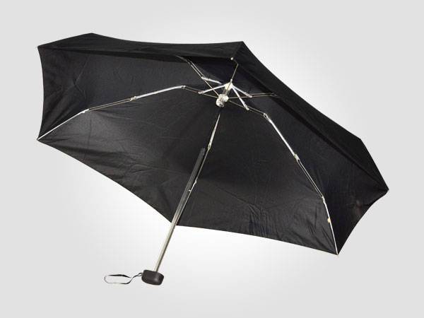 6K half of the 21-inch ultra-light touch from the hand open-sided black cloth umbrella