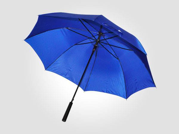 23-inch straight bone automatic umbrella plain polyester