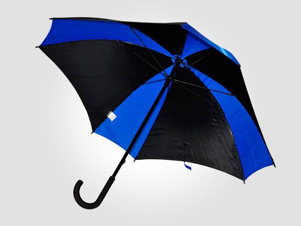23-inch straight bone hand open wide fiber polyester plain Quartet fight umbrella